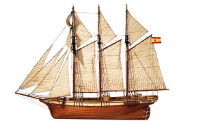 Maquette de bateau modèle Cala Esmeralda Schooner - Occre (13002)
