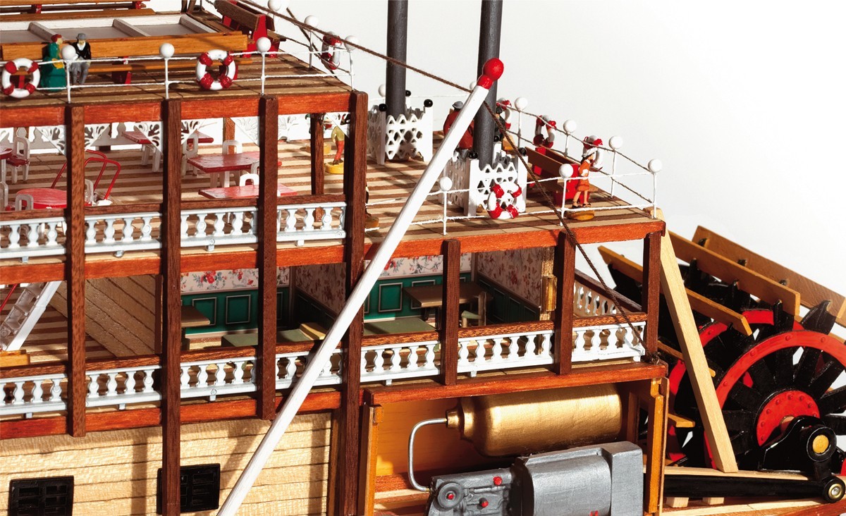 Kit de maquettes de bateaux Mississippi - Occre (14003)