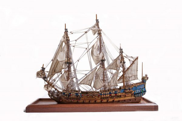 Maquette bateau - Ligne de flottaison Eendracht
