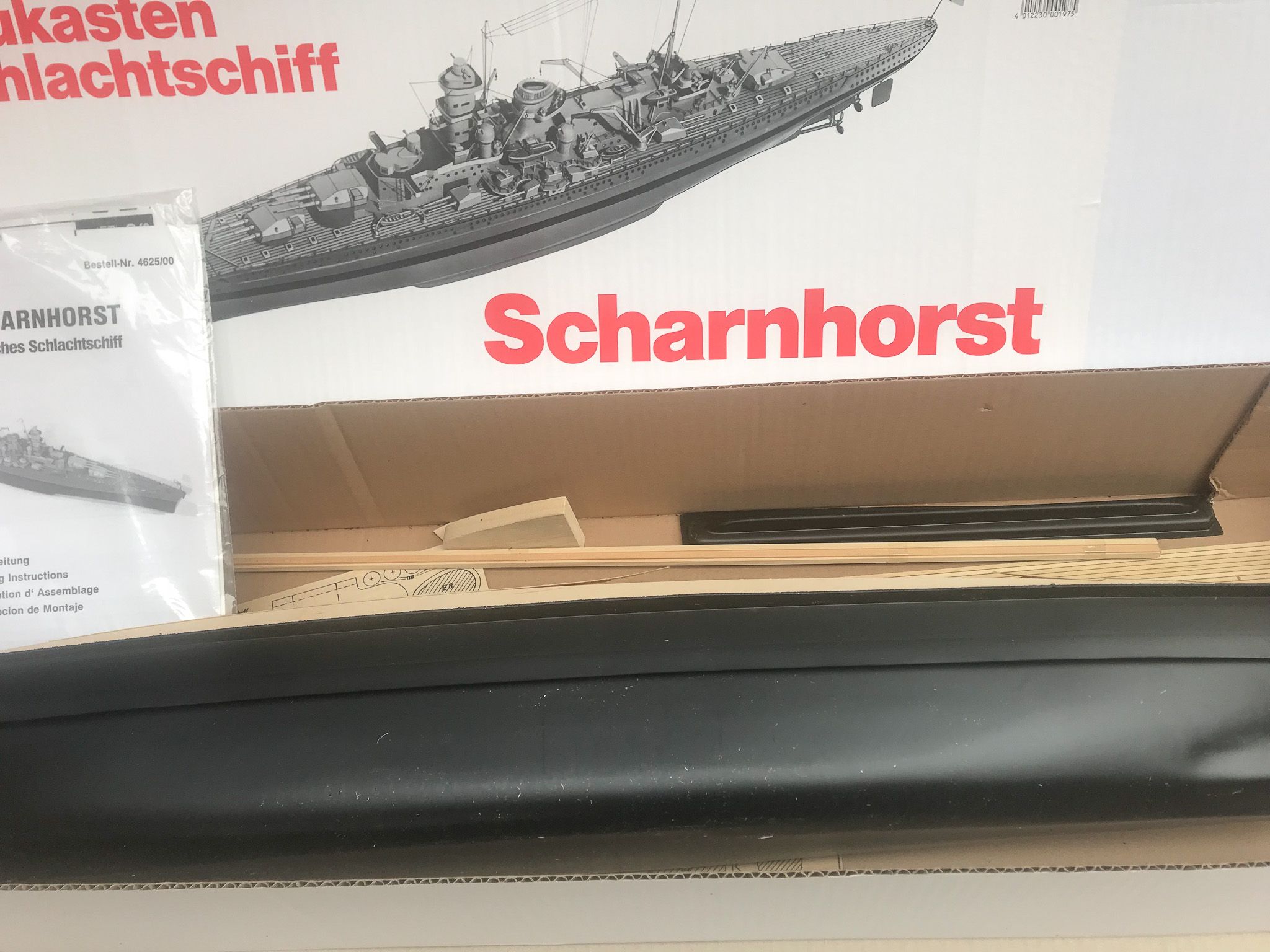 Maquette à Construire: Scharnhorst Compris les Raccords – Aeronaut (AN3625-03)