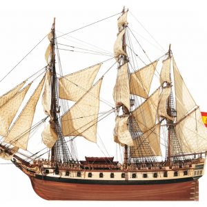 Kit de maquette de bateau pour frégate Diana - Occre (14001)