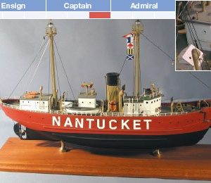 Nantucket (LV 112) Maquette à construire - BlueJacket (K1015)
