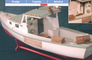 Lobster Boat Maquette de Bateau à Construire - BlueJacket (KLW207)