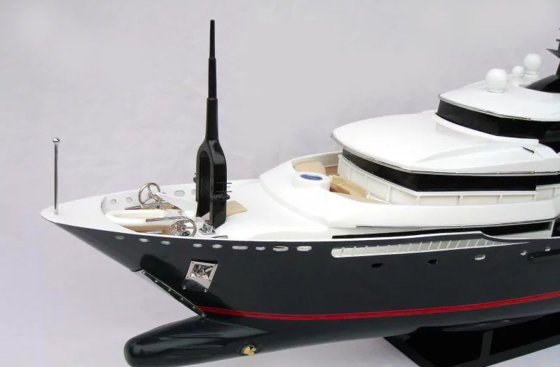 Maquette bateau - Super Yacht Alfa Nero (Gamme Standard) - GN
